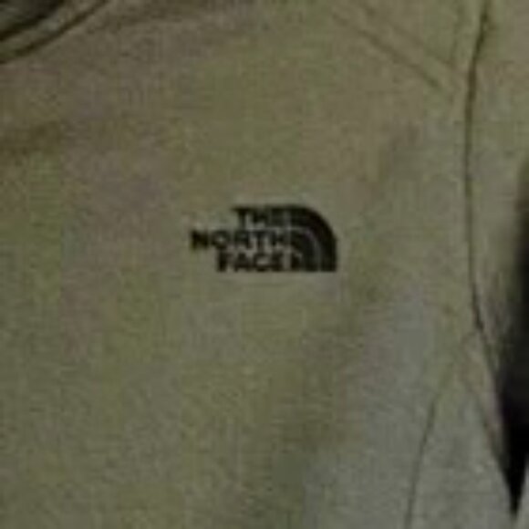 The North Face Gray 1/4 Zip Pullover Mock Turtleneck Sweater Women's Sz M EUC - Picture 4 of 9